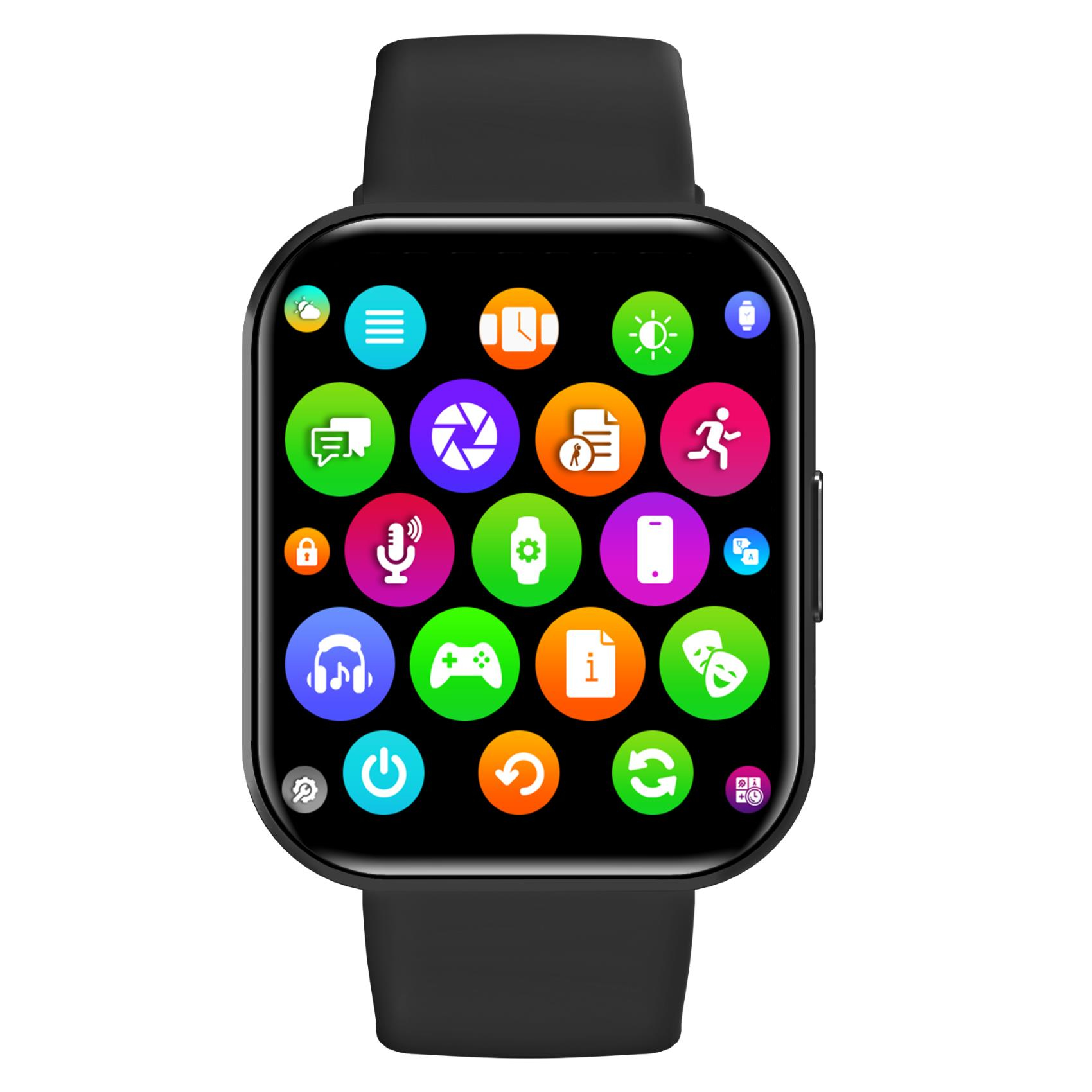 TRAINERWATCH2BK Relojes inteligentes y deportivos 4,6 cm (1.81") Digital 320 x 320 Pixeles Pantalla táctil Negro GPS (satélite)