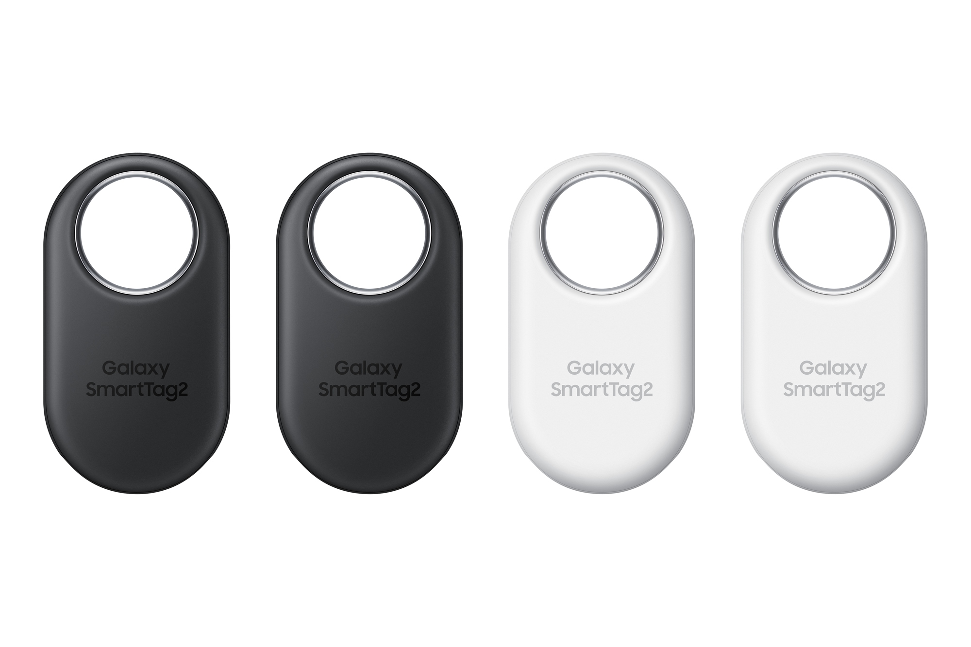Galaxy SmartTag 2 EI-T5600 4 Per Pack 2x black+ white Elemento Buscador Negro
