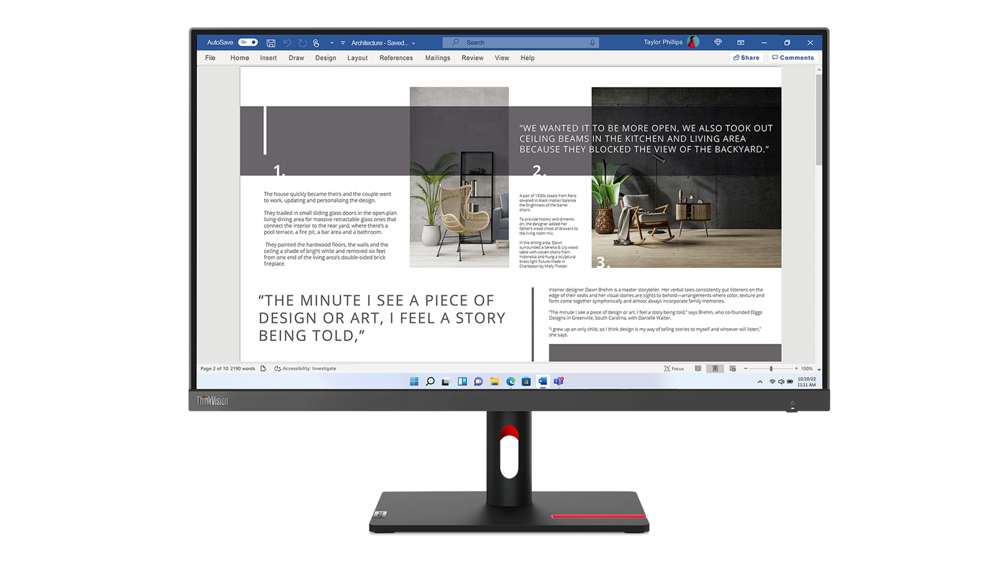 ThinkVision S27i-30 pantalla para PC 68,6 cm (27") 1920 x 1080 Pixeles Full HD LED Gris