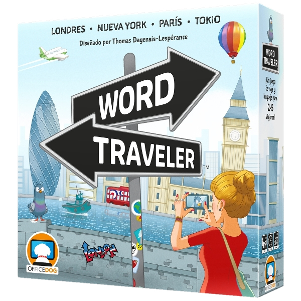 Word Traveler Juego de mesa Familia