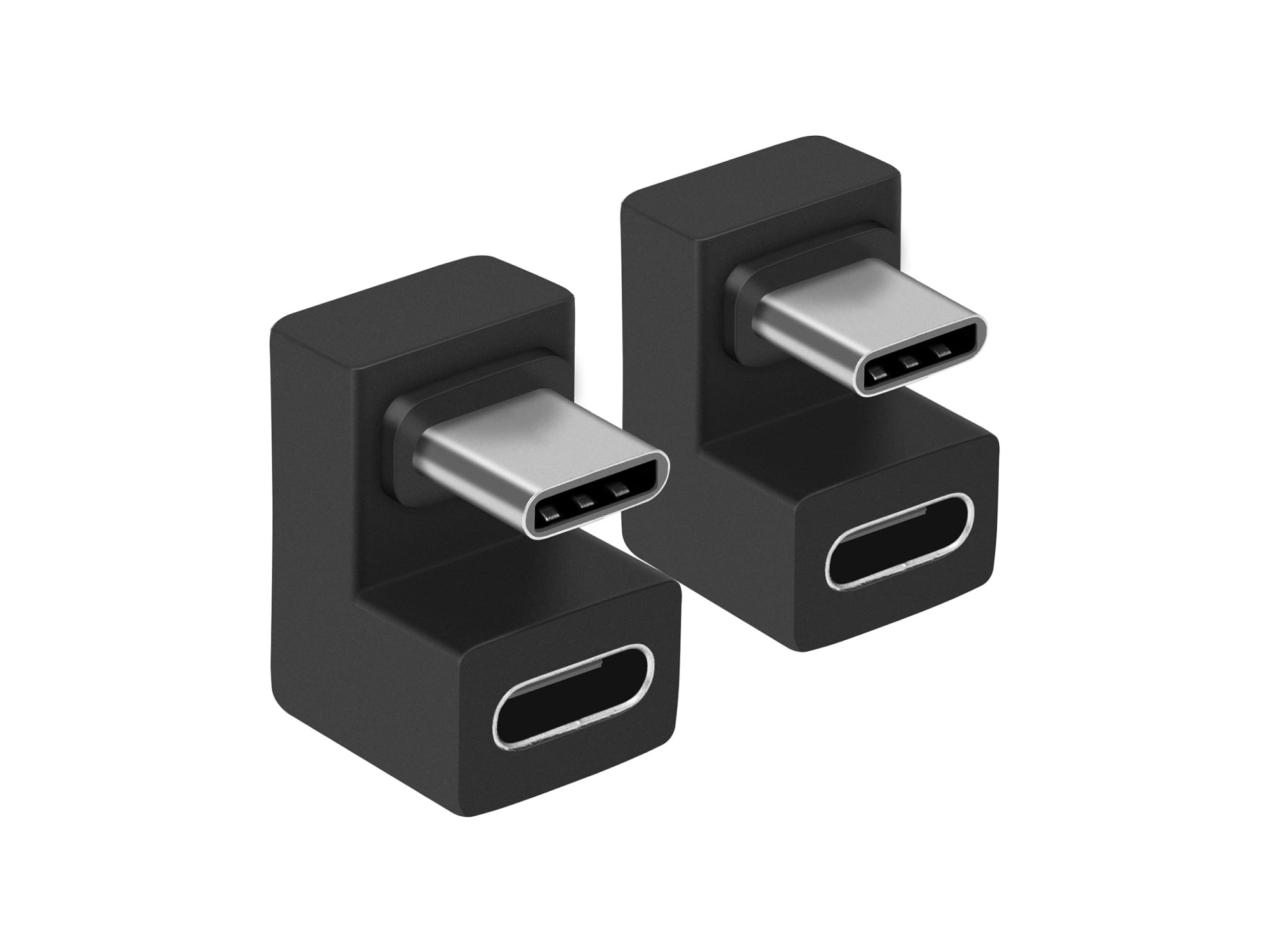 Adaptador USB-C U plug, 10Gbps, PD 100W , 2-Pack