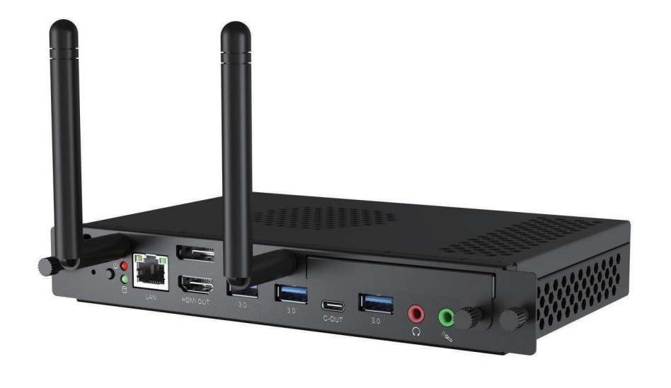 OPS72A-I5 PCs/estación de trabajo Intel® Core i5 16 GB DDR4-SDRAM 256 GB SSD Mini PC Negro