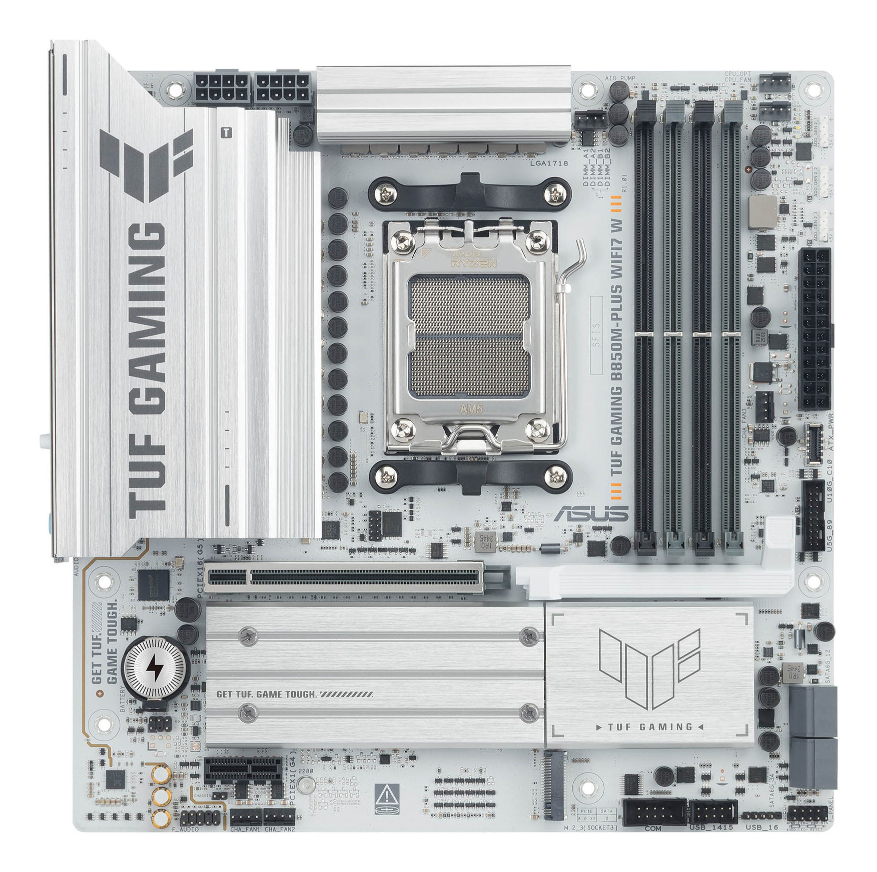 TUF GAMING B850M-PLUS WIFI7 W AMD B850 Zócalo AM5 micro ATX
