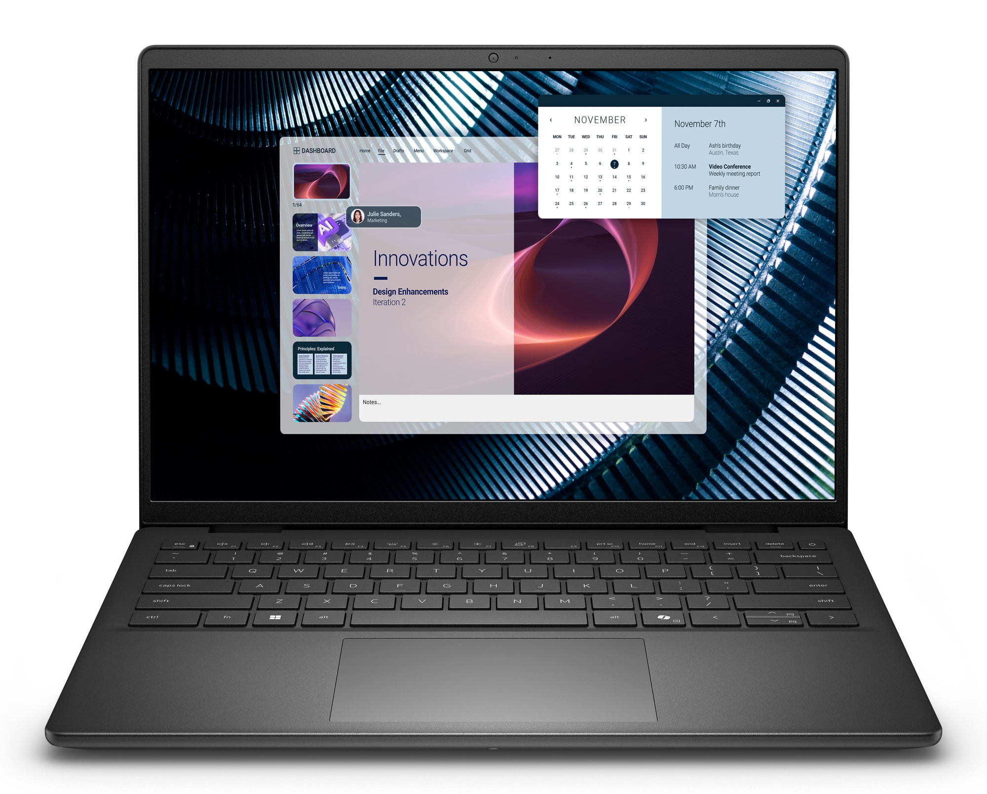 Pro 14 Essential PV14250 Intel Core 7 150U Portátil 35,6 cm (14") Full HD+ 16 GB DDR5-SDRAM 1 TB SSD Wi-Fi 6 (802.11ax) Windows 11 Pro Español Negro