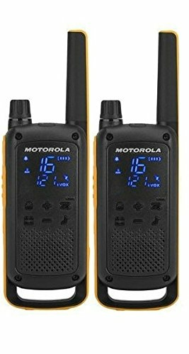 T82 Extreme Twin Pack two-way radios 16 canales Negro, Naranja