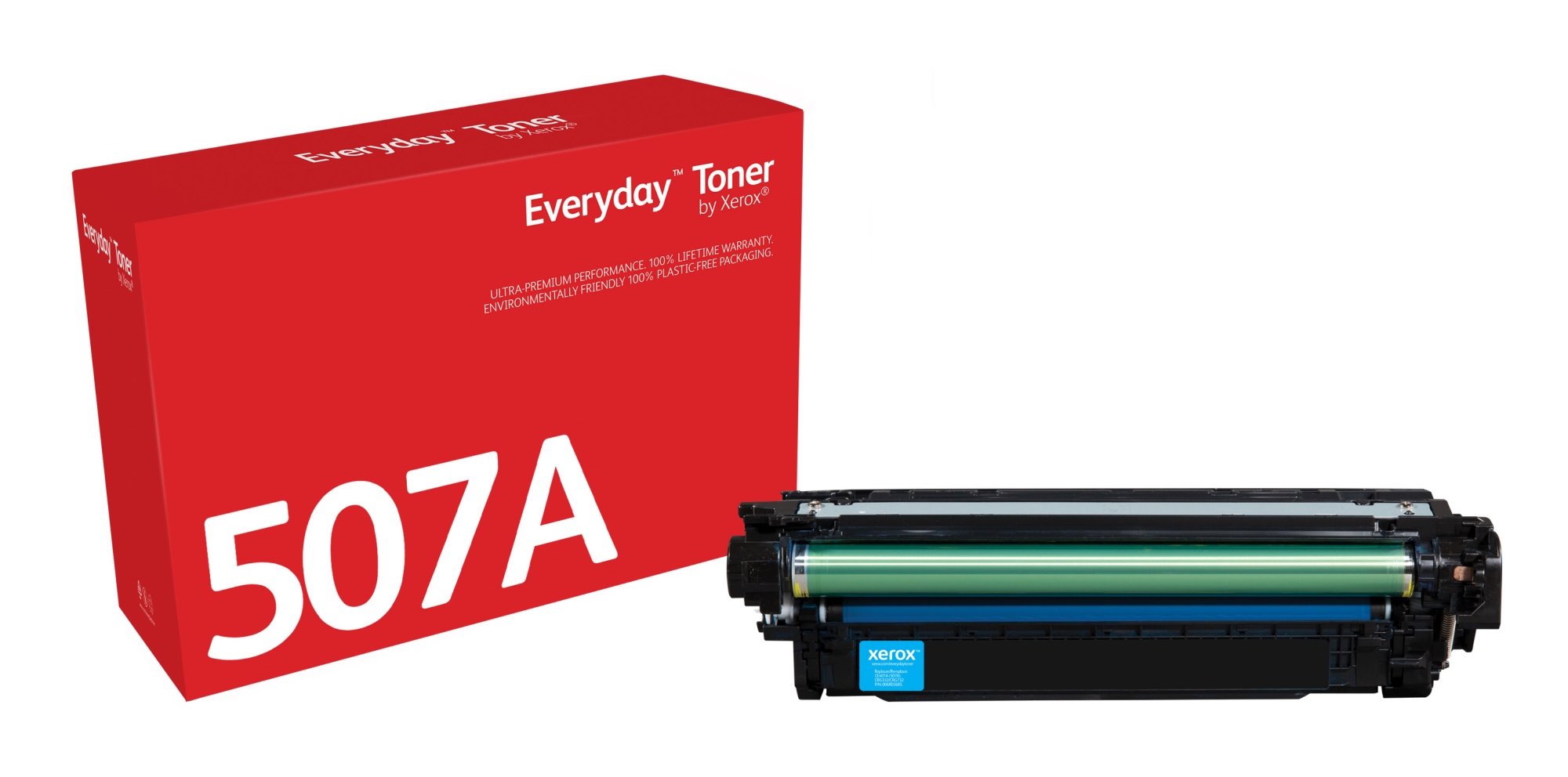 Everyday Toner Everyday Cian di Xerox compatibile con HP 507A (CE401A), Capacidad estándar