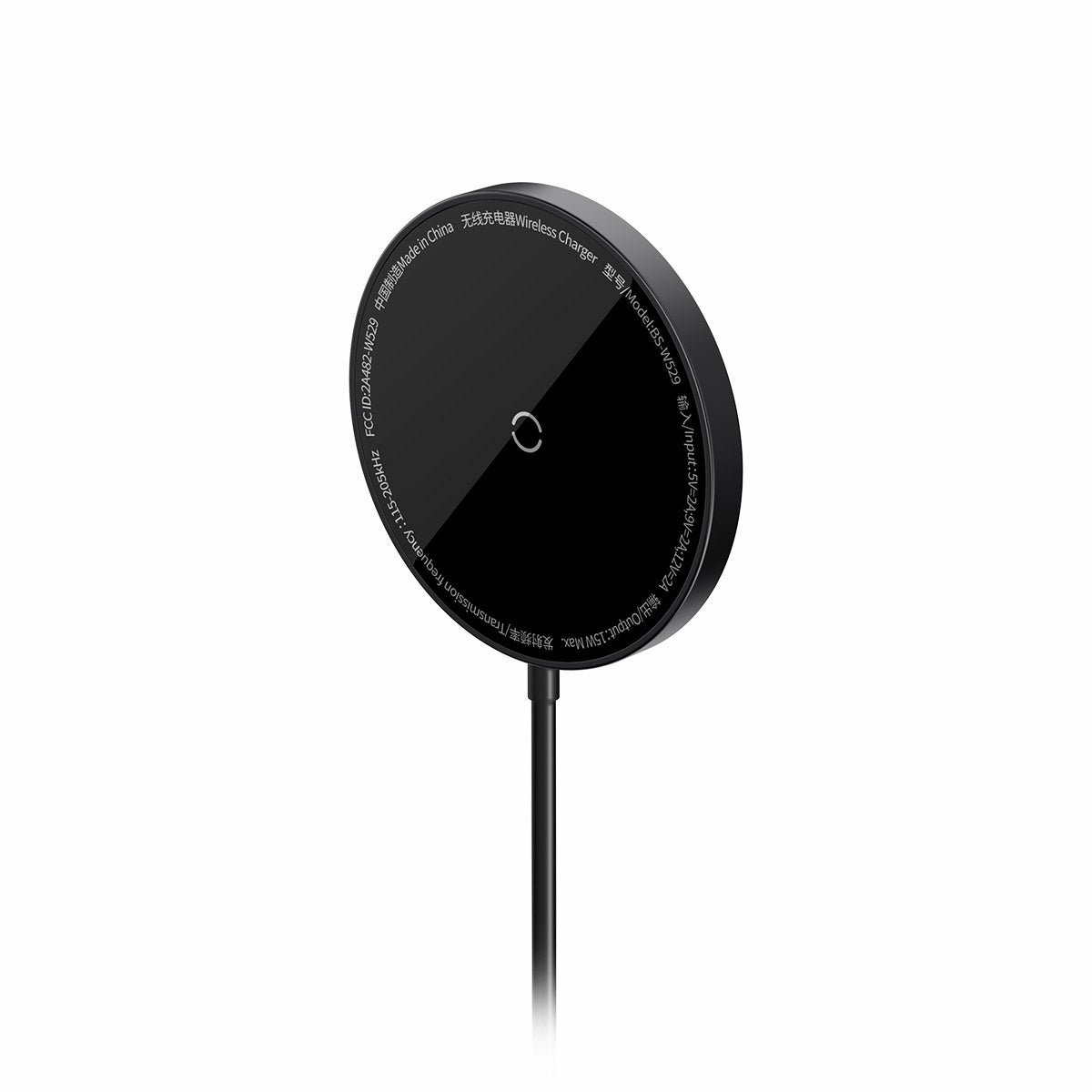 CCJJ040001 cargador de dispositivo móvil Auriculares, Teléfono móvil, Smartphone Negro USB Cargador inalámbrico Interior