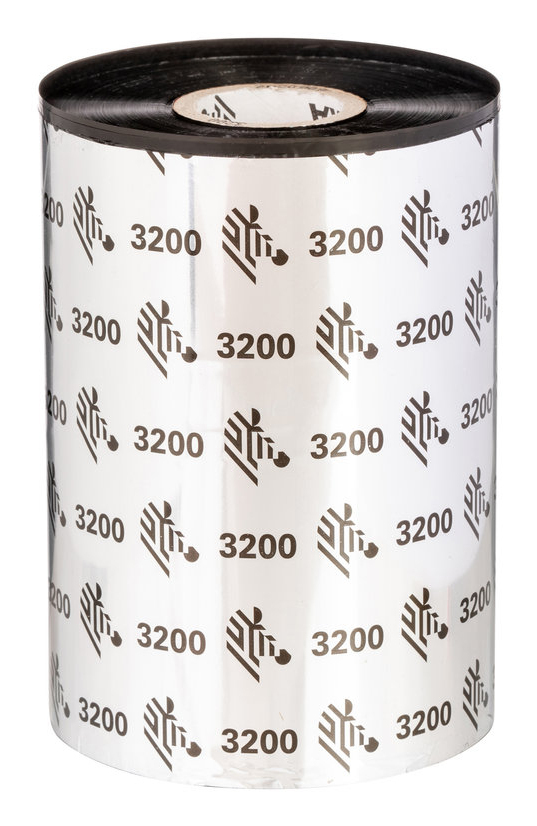 3200 Wax/Resin cinta térmica 450 m Negro
