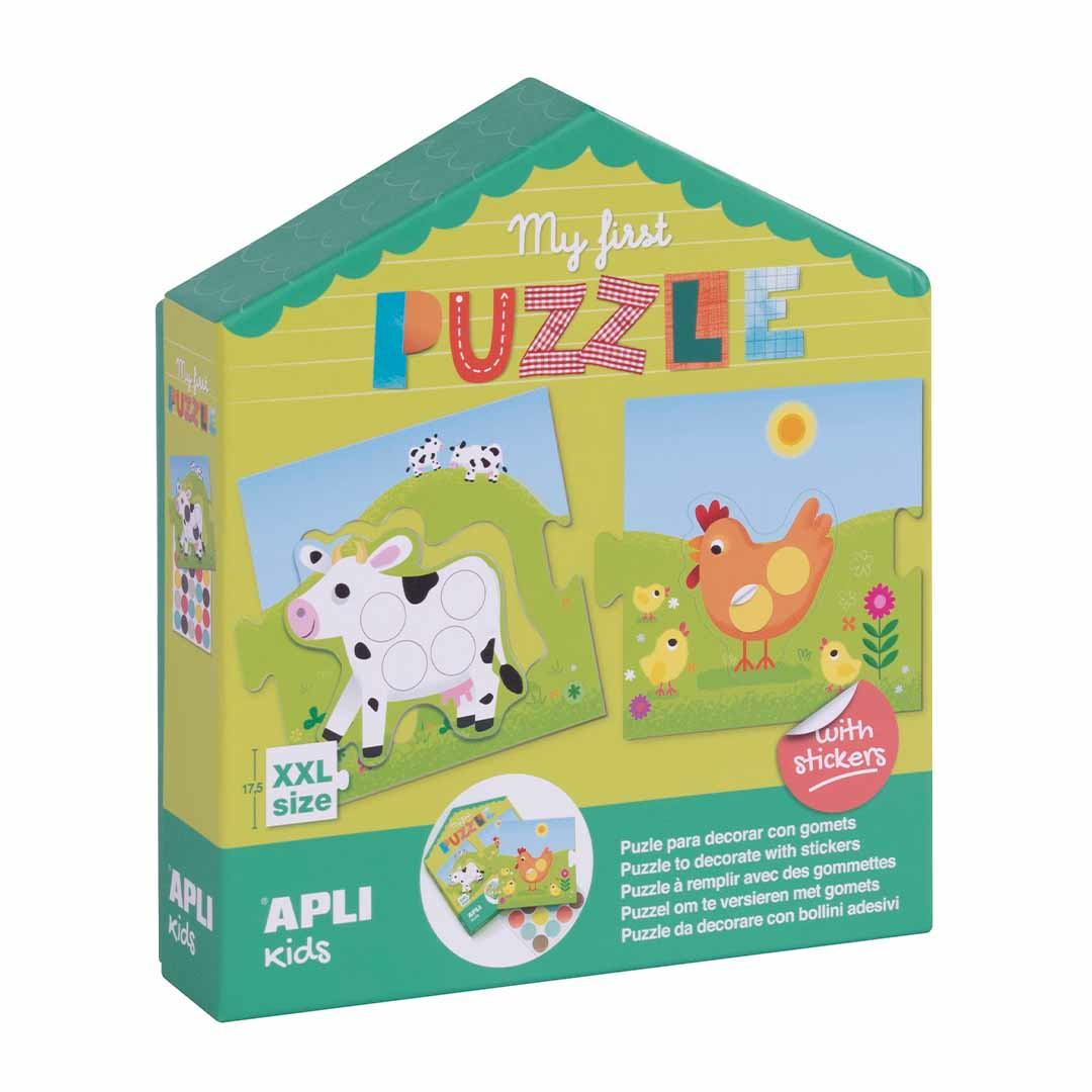 My First puzzle Puzzle rompecabezas 5 pieza(s) Animales