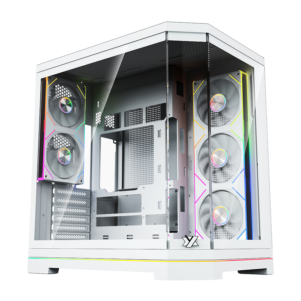 X-CS-NEUTRONX-W carcasa de ordenador Midi Tower Blanco
