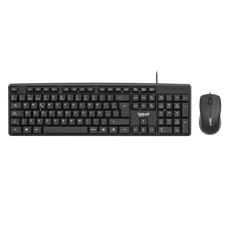 Kit teclado y ratón COM-CK-STANDARD negro