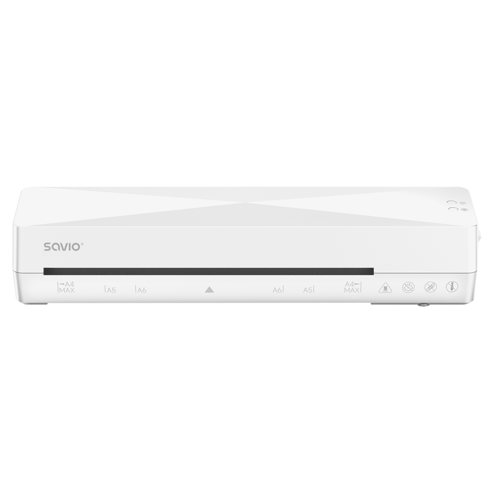 LR-01/W laminador Plastificadora en frío/caliente 320 mm/min Blanco