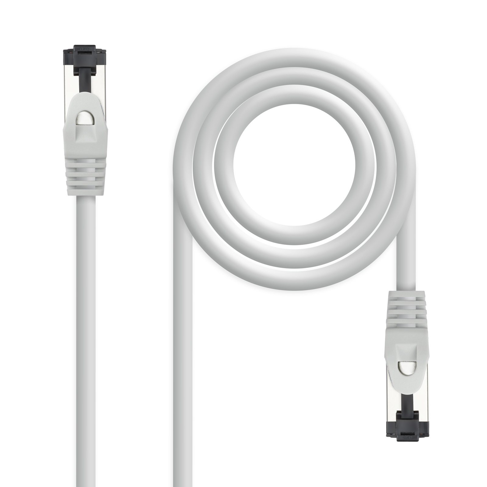 Cable de Red Latiguillo Cat.8.1 2GHz LSZH SSTP AWG26, Gris, 3 m