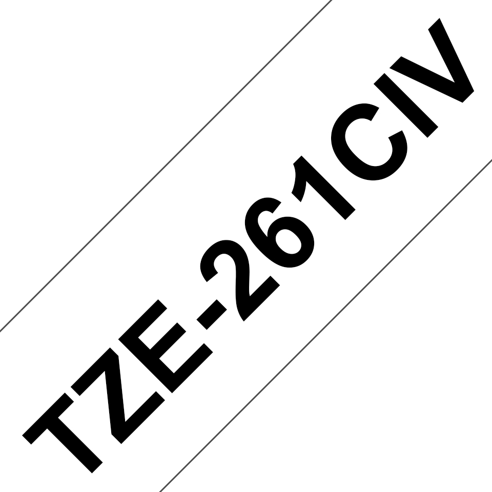 TZE-261CIV cinta para impresora de etiquetas TZ