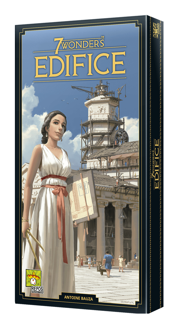 7 Wonders Edifice Expansión de juego de cartas Simulación económica