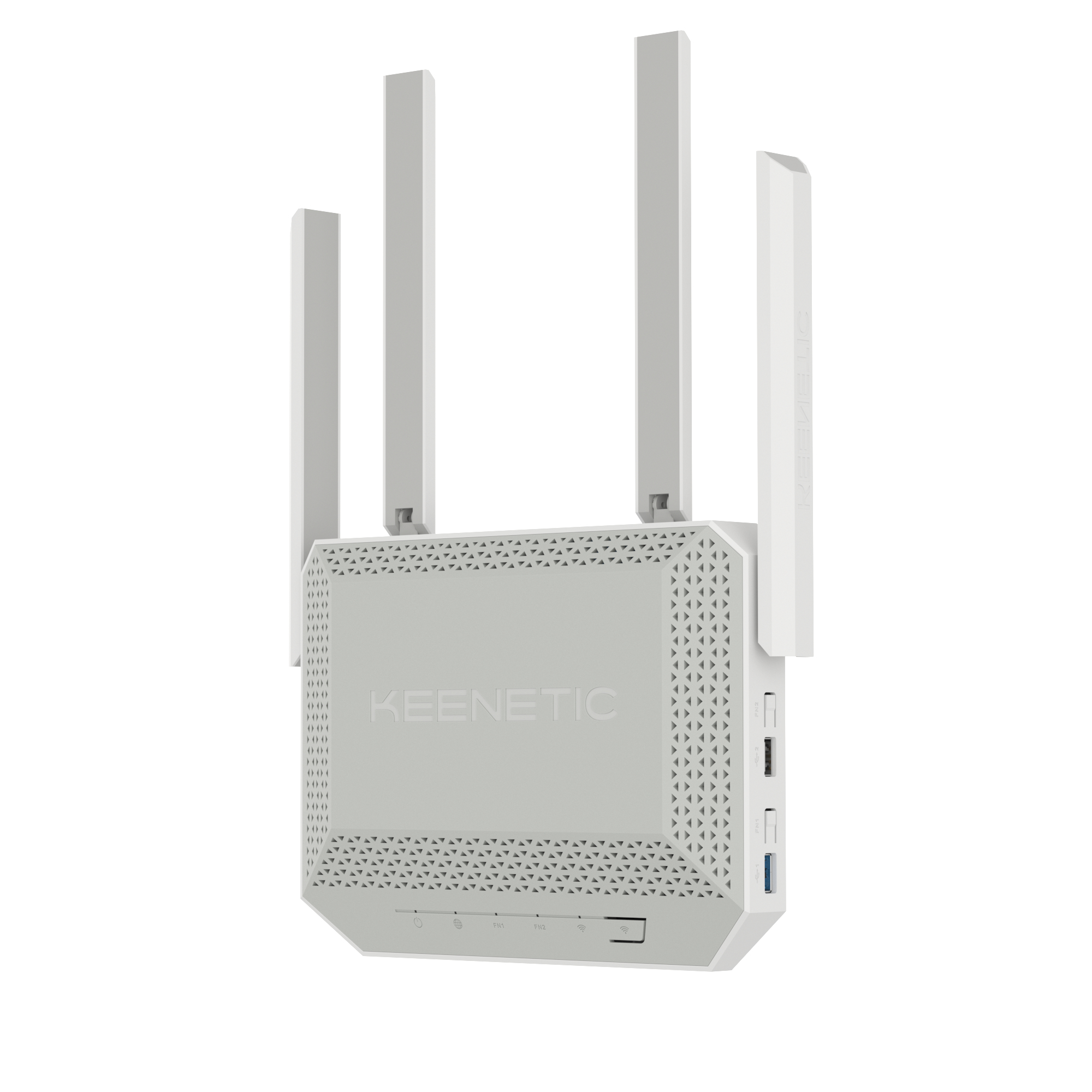 Titan (KN-1812) Router multigigabit Wi-Fi 7 Mesh BE7200 con un Smart Switch 1x10G, 1x2,5G y 4x1G, puertos USB 3.2 y USB 2.0 multifunción
