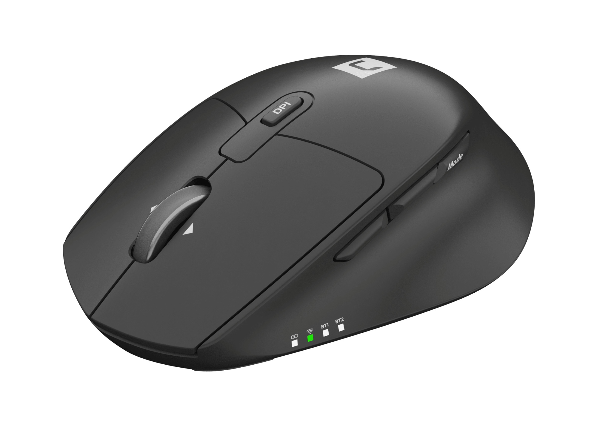 Kite ratón Oficina Mano derecha RF Wireless + Bluetooth Óptico 4000 DPI
