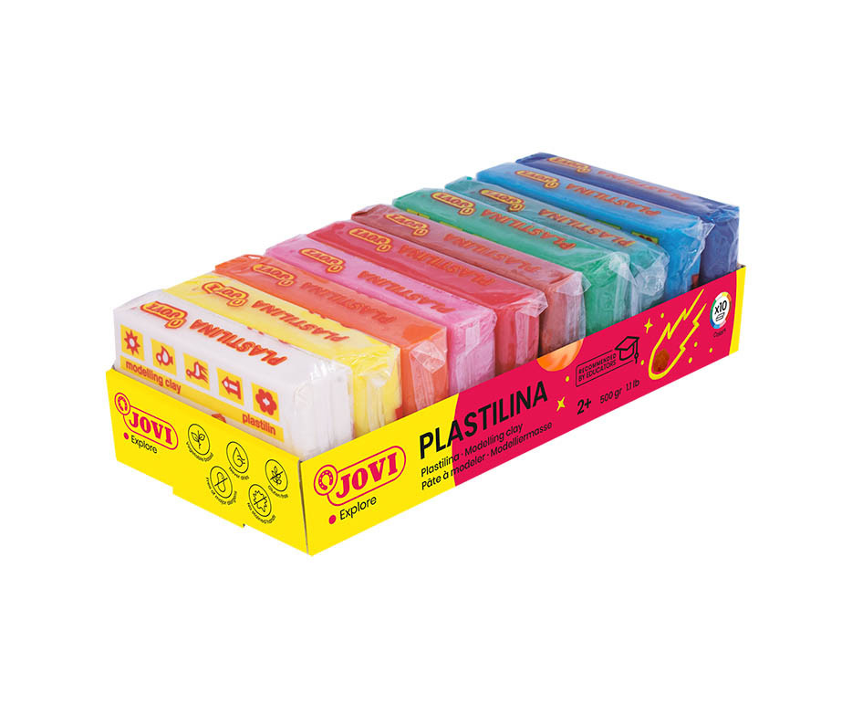 PLASTILINA Pasta de modelar 515 g Colores surtidos 1 pieza(s)