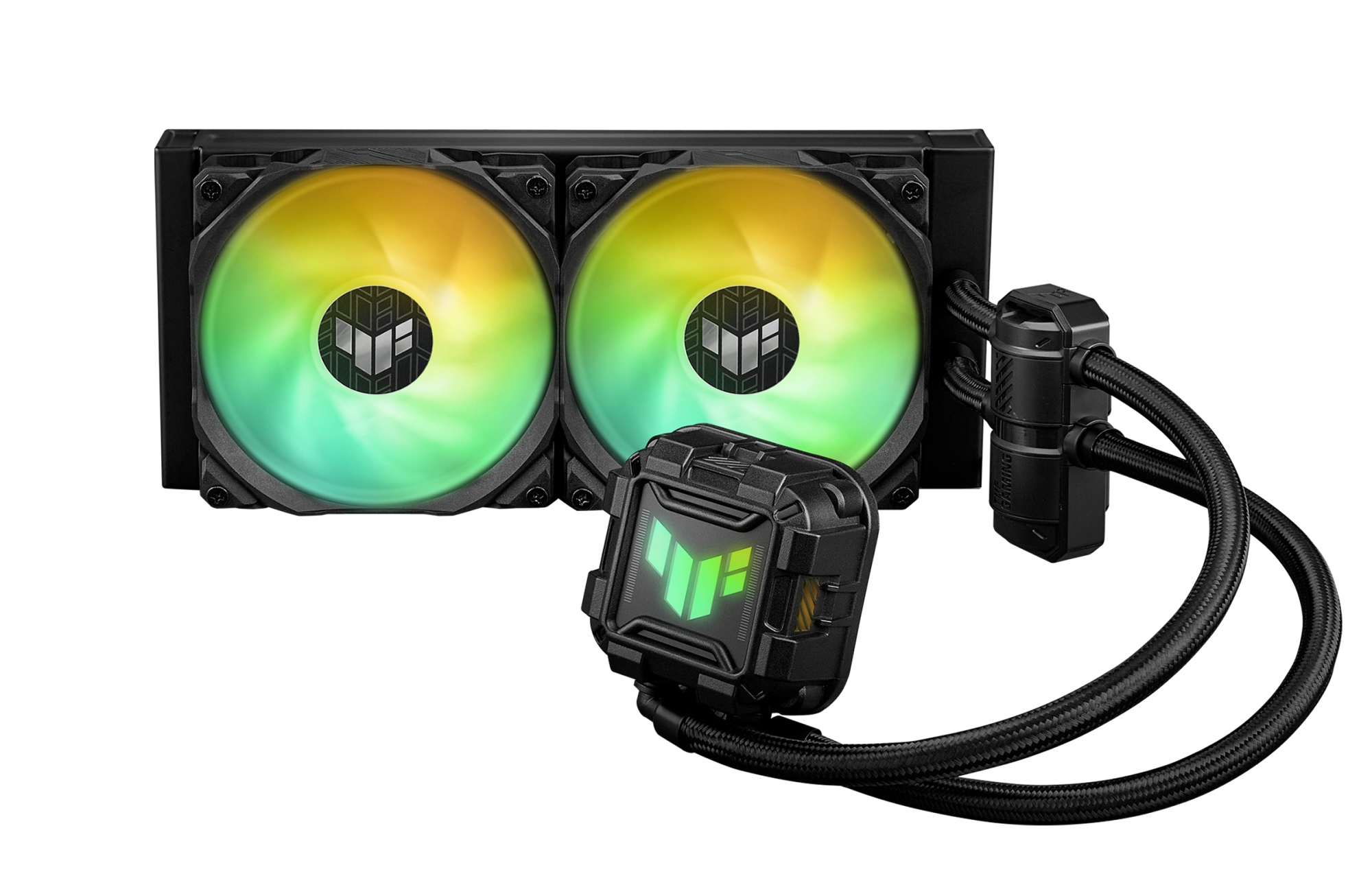 TUF GAMING LC II 240 ARGB Procesador Sistema de refrigeración líquida todo en uno 12 cm Negro