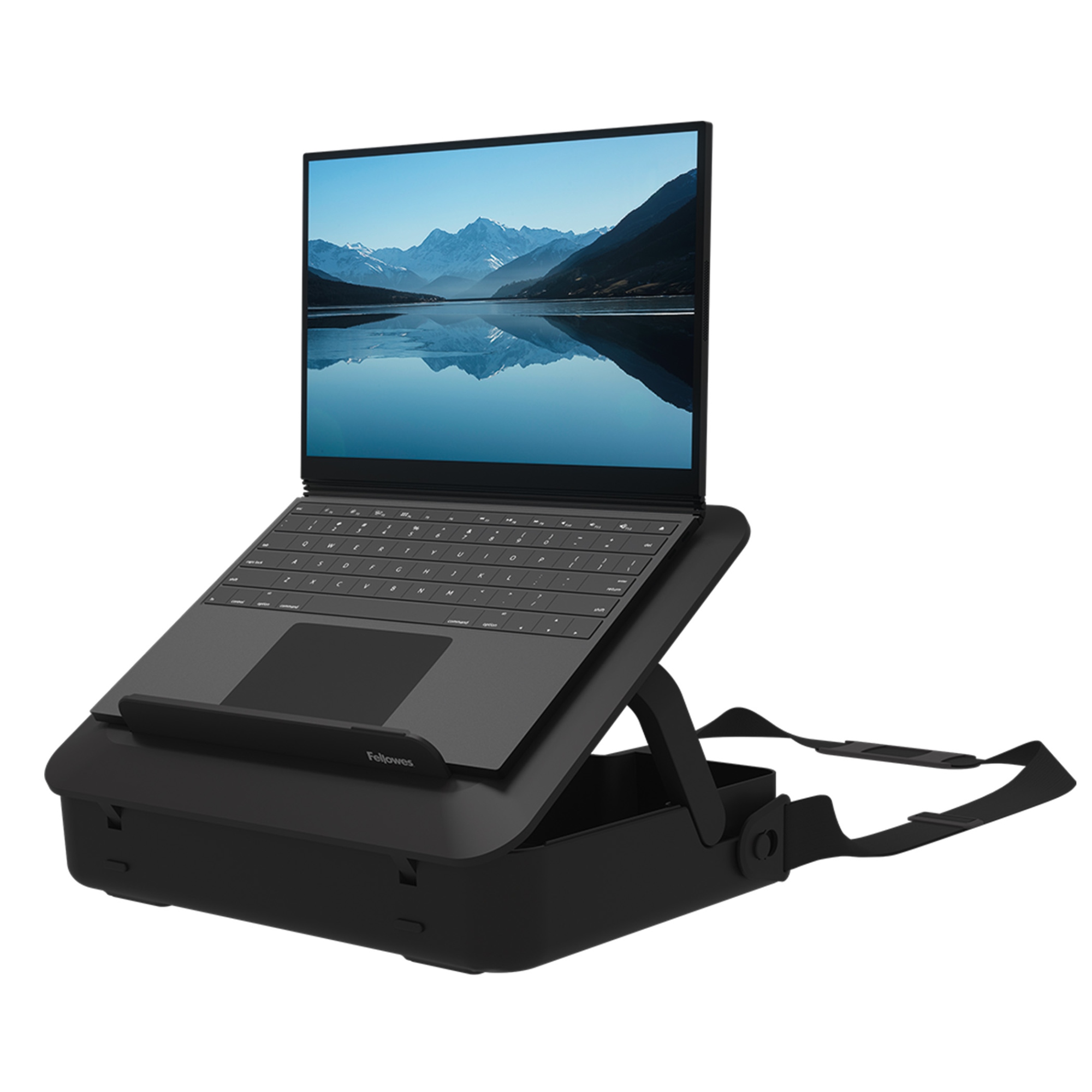 BREYTA LAPTOP STAND CARRY CASE BLACK 35,6 cm (14") Funda protectora rígida Negro
