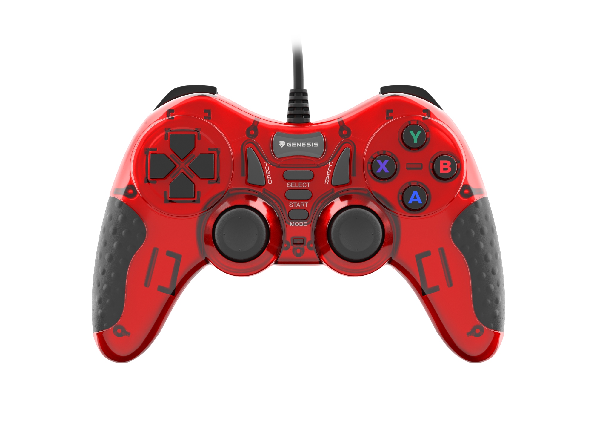 Mangan 200 Rojo USB 2.0 Gamepad Analógico/Digital PC