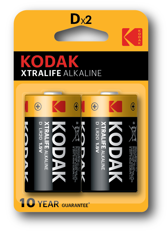 KDXLR20PB2 Batería de un solo uso D Alcalino
