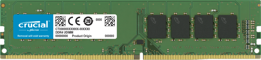 CT8G4DFRA32A módulo de memoria 8 GB 1 x 8 GB DDR4 288-pin DIMM
