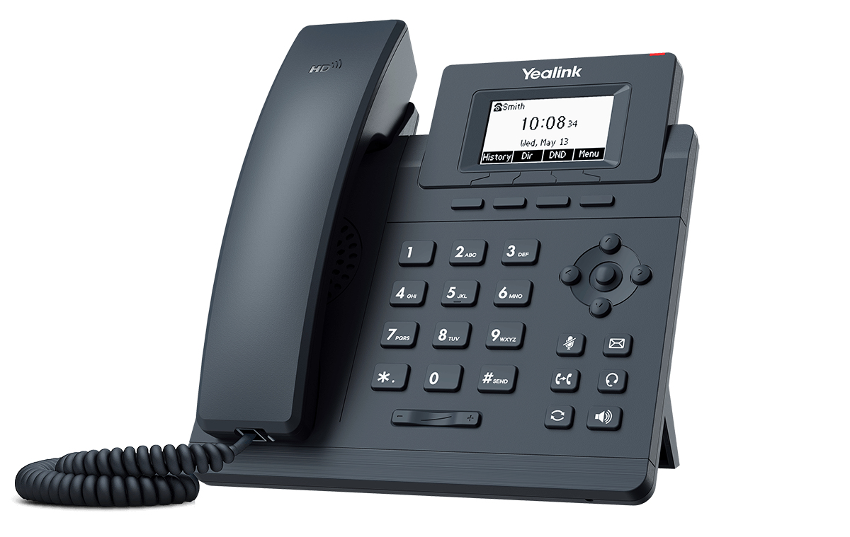SIP-T30P teléfono IP Negro LCD