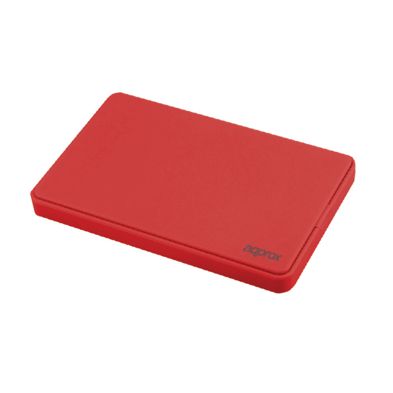 APPHDD300R caja para disco duro externo 2.5" Caja de disco duro (HDD) Rojo