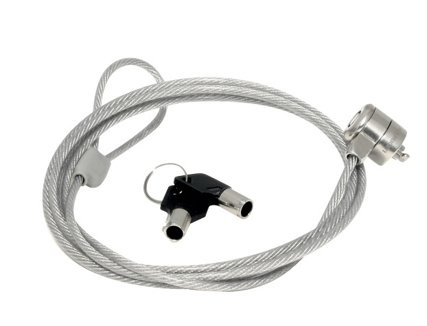 001262 cable antirrobo Plata 1,8 m