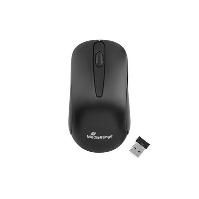 MROS209 ratón mano derecha Oficina RF inalámbrico Óptico 1200 DPI