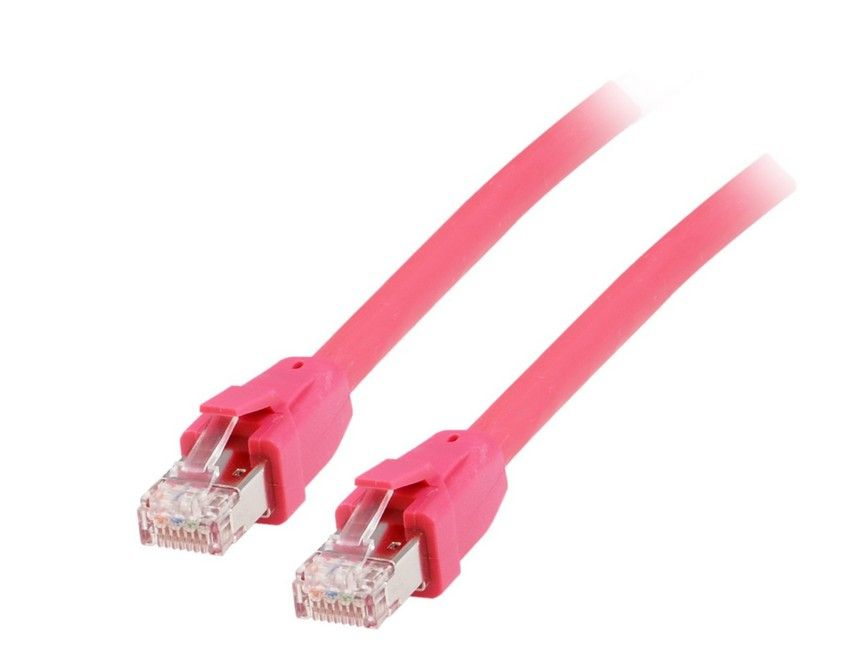 608020 cable de red Rojo 1 m Cat8.1 S/FTP (S-STP)