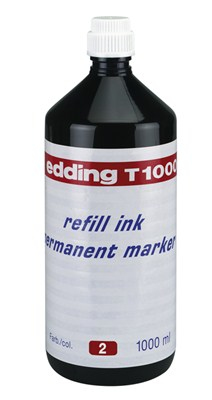 T 1000 recambio para marcador Rojo 1000 ml 1 pieza(s)