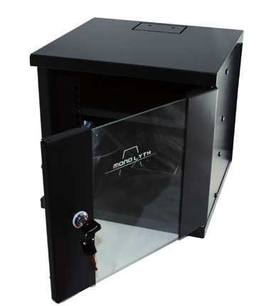 SH6309 9U Bastidor de pared Negro