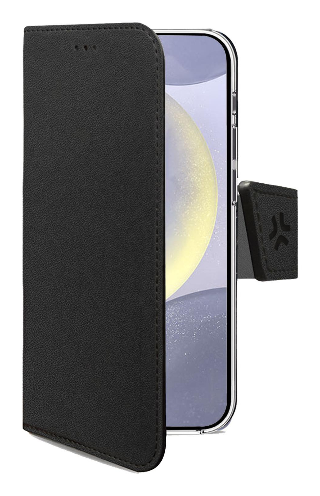 WALLY funda para teléfono móvil 17 cm (6.7") Funda cartera Negro
