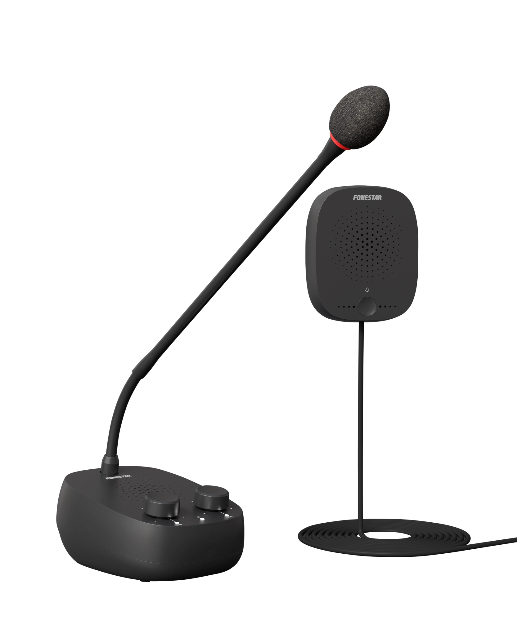 INTERFON-W portero automático Negro