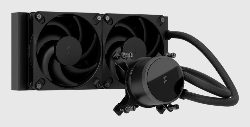 Radius 240 Black Procesador Sistema de refrigeración líquida todo en uno 12 cm Negro 1 pieza(s)