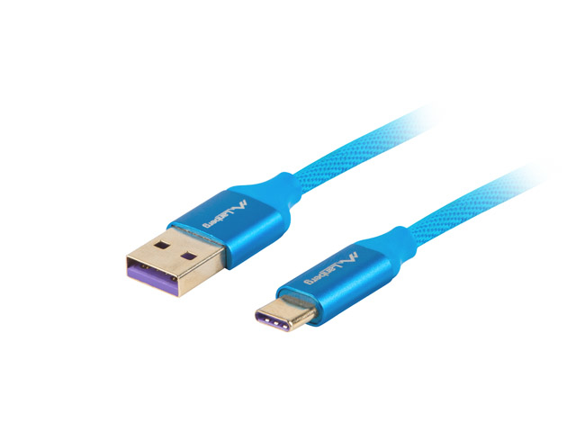 CA-USBO-21CU-0010-BL cable USB USB 2.0 1 m USB A USB C Azul