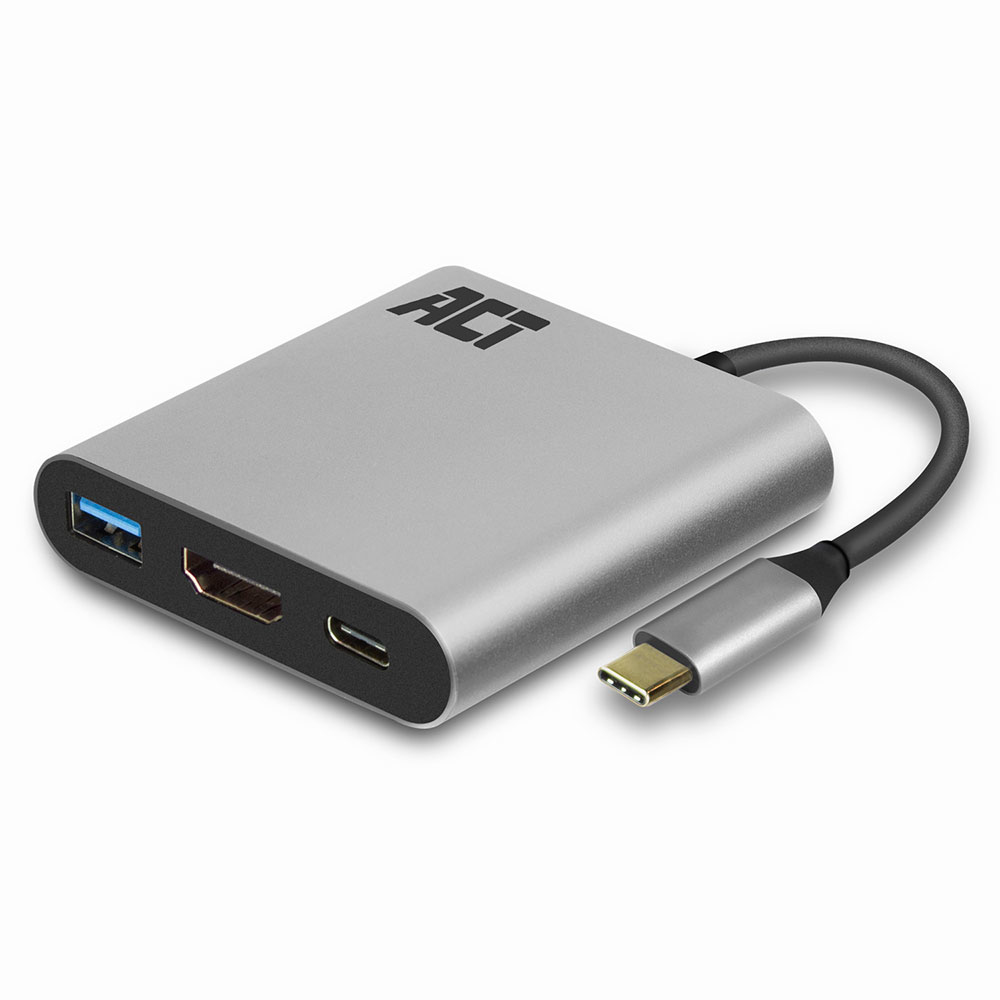 AC7022 Adaptador gráfico USB 4096 x 2160 Pixeles Gris
