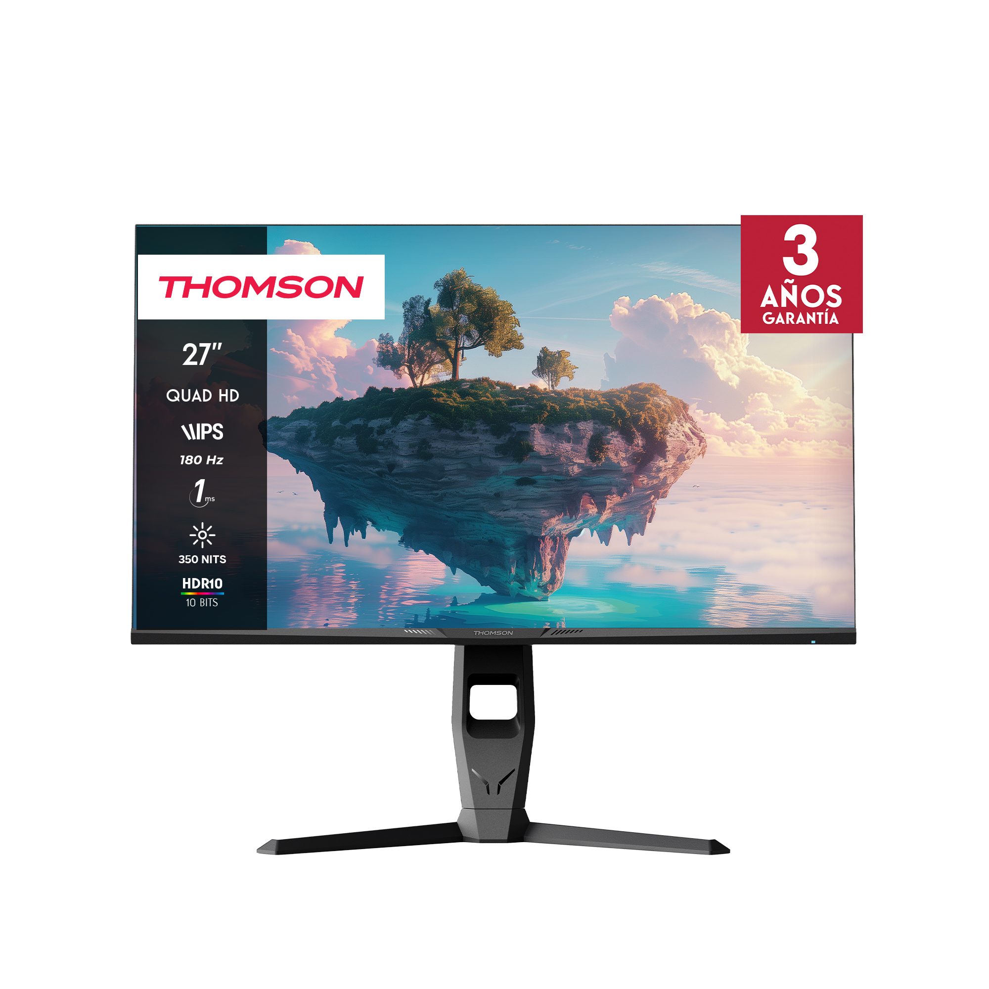 M27QG5Y14 pantalla para PC 68,6 cm (27") 2560 x 1440 Pixeles Quad HD LED Gris