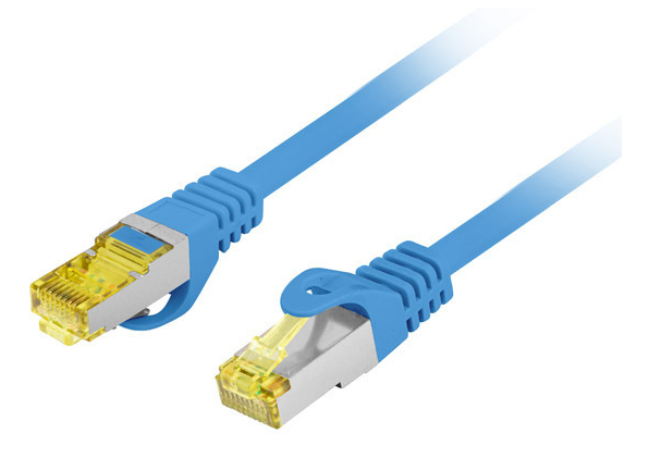 PCF6A-10CU-0050-B cable de red Azul 0,5 m Cat6a S/FTP (S-STP)