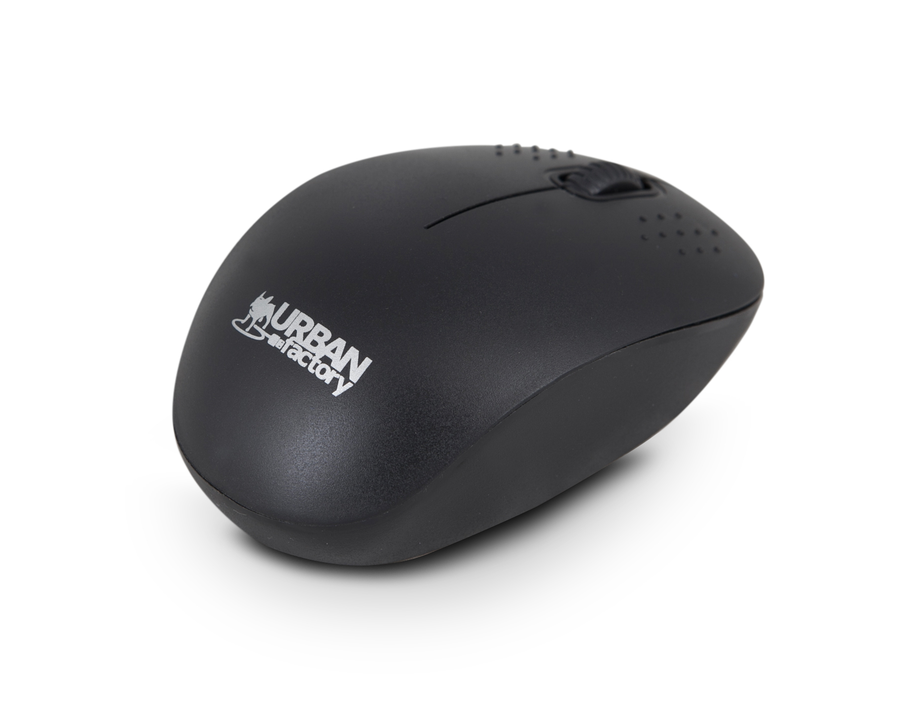 Free ratón Oficina Ambidextro RF inalámbrico Óptico 1000 DPI