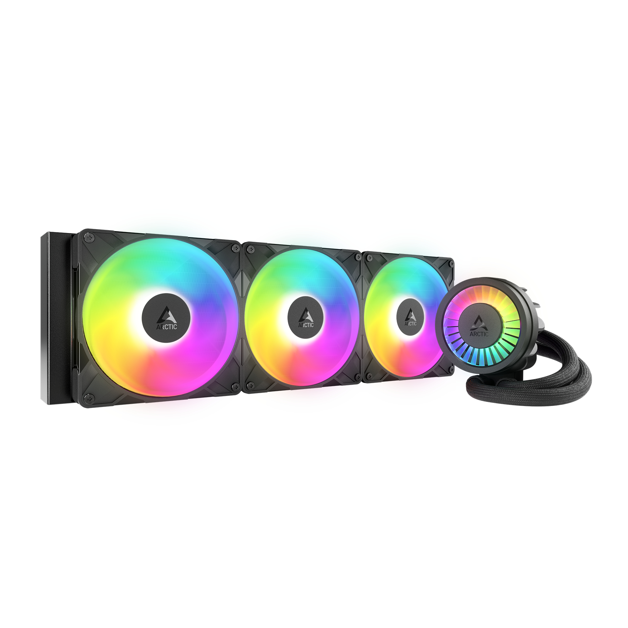 Liquid Freezer III Pro 420 A-RGB Procesador Sistema de refrigeración líquida todo en uno 14 cm Negro