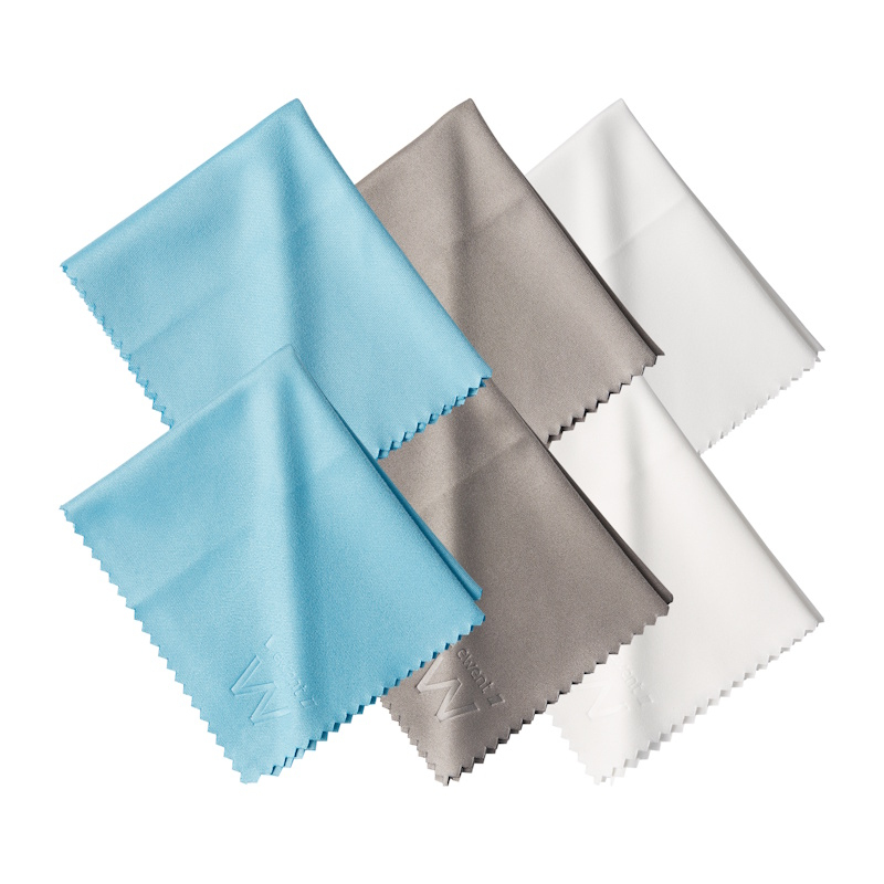 EW5635 trapo para limpiar Microfibra Azul, Gris, Blanco 6 pieza(s)