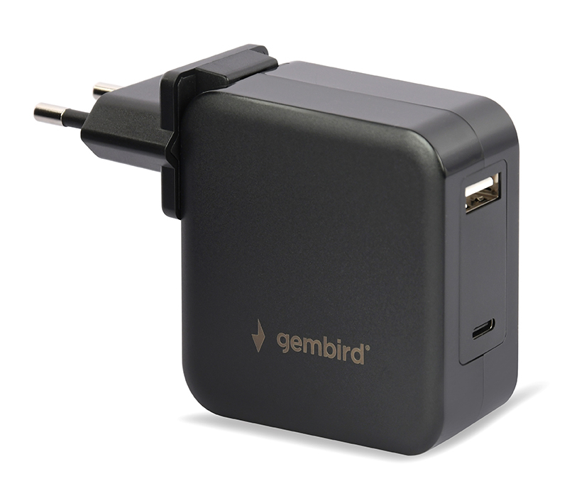 NPA-PD60-01 cargador de dispositivo móvil Portátil, Smartphone Negro Corriente alterna Interior