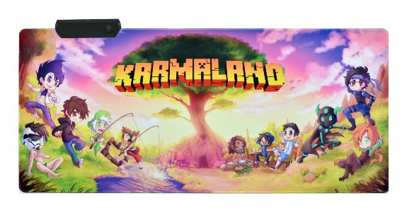 Karmaland Alfombrilla de ratón para juegos Multicolor