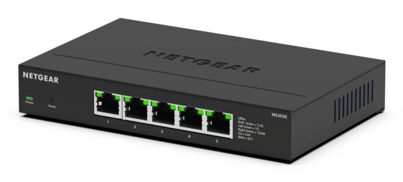MS305E No administrado 2.5G Ethernet (100/1000/2500) Negro