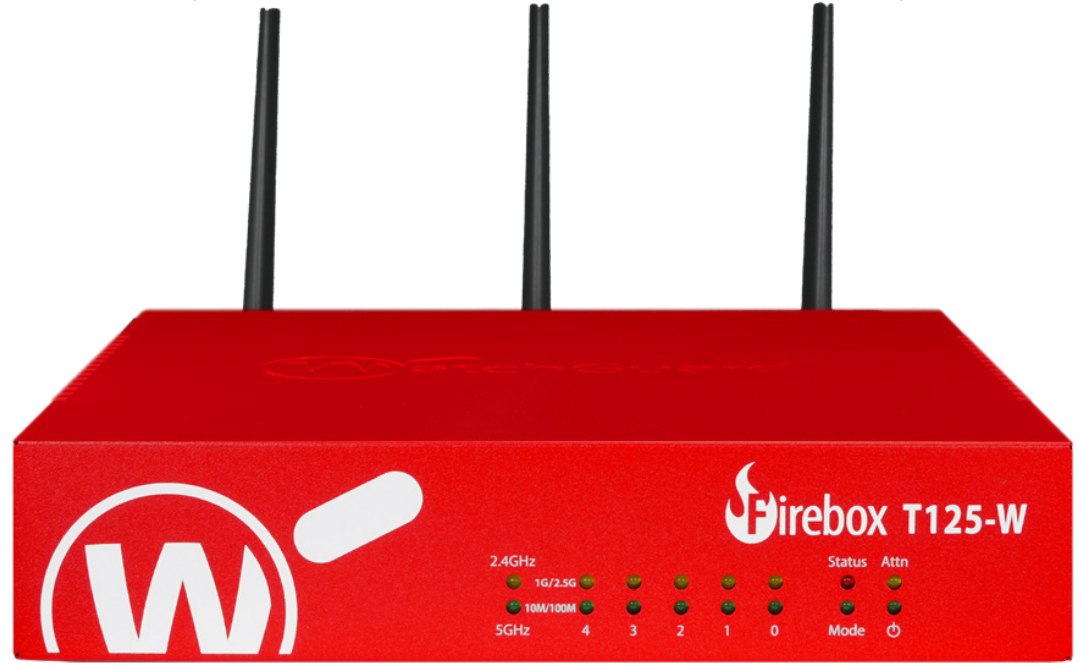 Firebox T125-W cortafuegos (hardware) 1U 0,51 Gbit/s