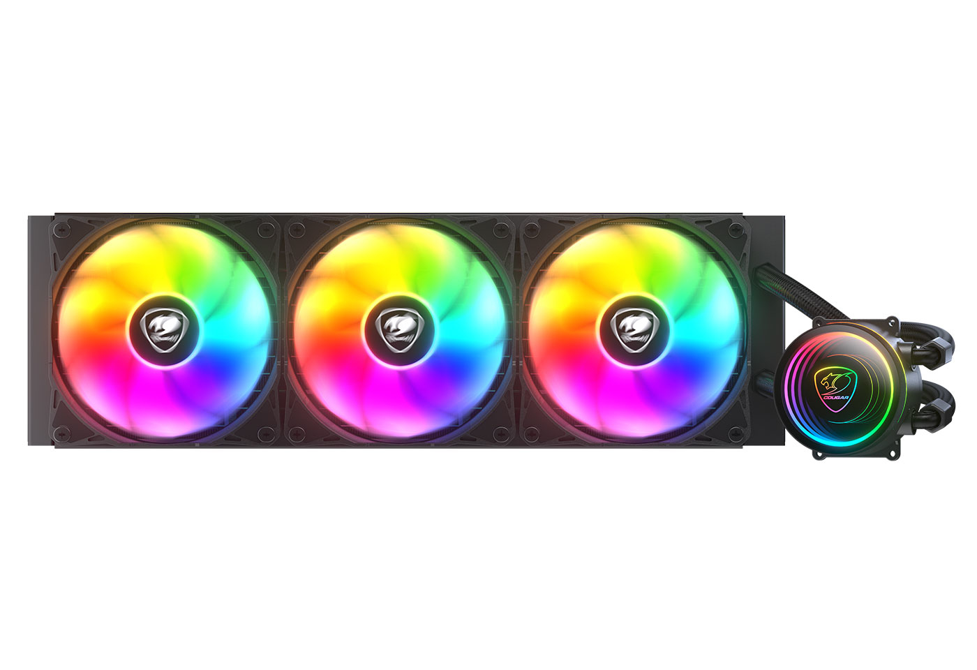 CGR-PSDELRGB-B-360 Procesador Sistema de refrigeración líquida todo en uno 12 cm Negro