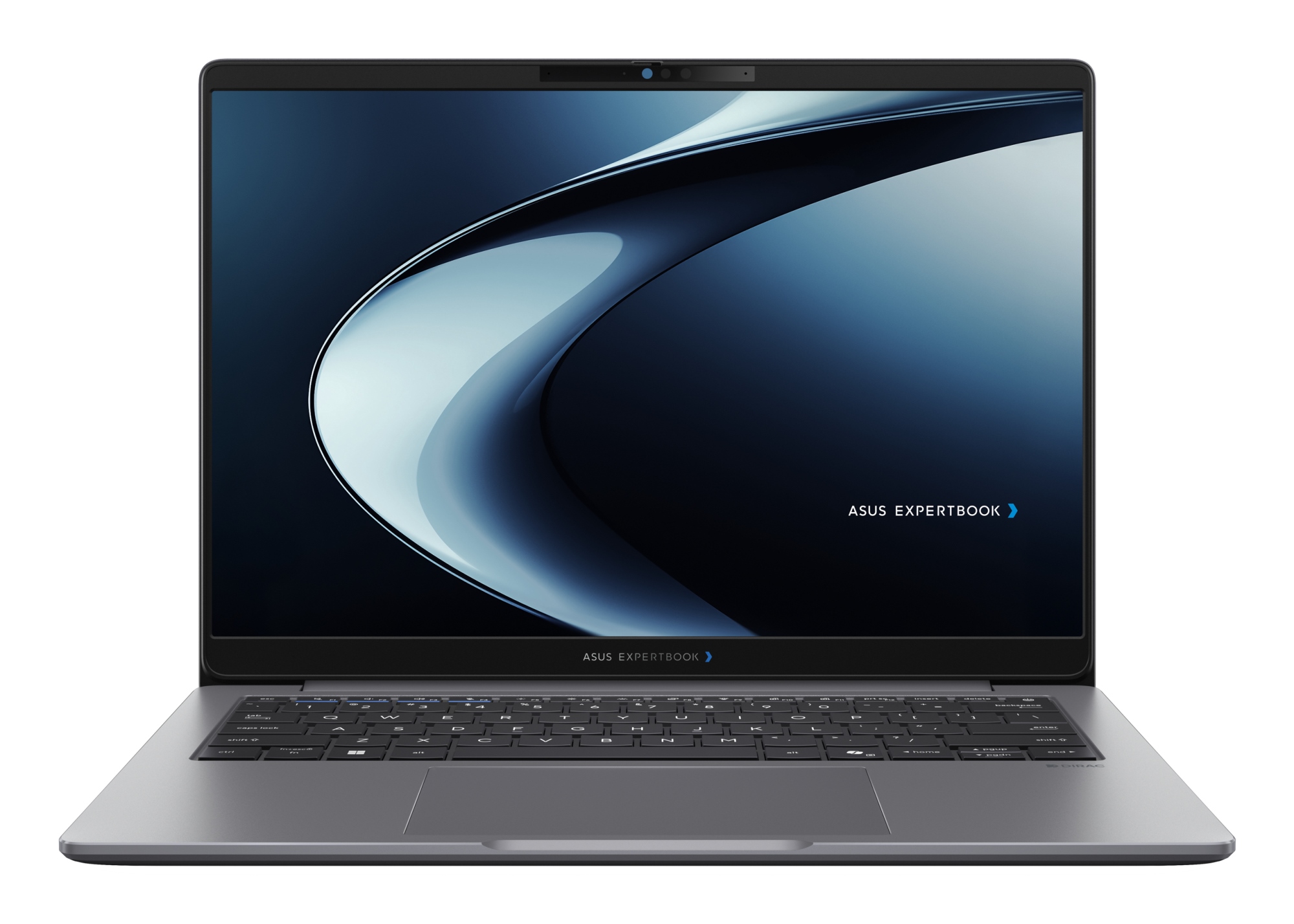 ExpertBook P5 G2 PM5406CGA-NZ0282 Copilot+ PC - Ordenador Portátil 14" WQXGA 144Hz (AMD Ryzen AI 7 445, 16GB RAM, 512GB SSD, Radeon 840M, Windows 11 Pro) Gris Brumoso - Teclado QWERTY español